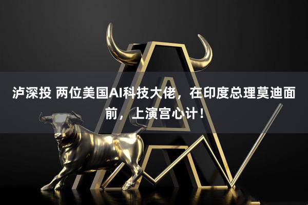泸深投 两位美国AI科技大佬，在印度总理莫迪面前，上演宫心计！