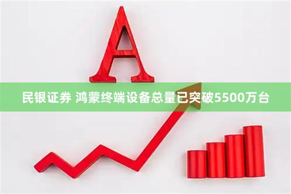 民银证券 鸿蒙终端设备总量已突破5500万台