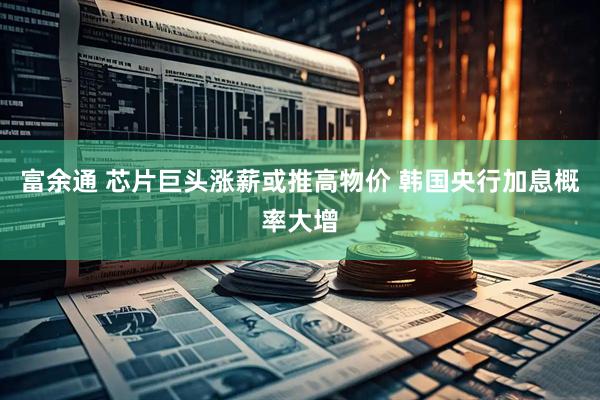 富余通 芯片巨头涨薪或推高物价 韩国央行加息概率大增
