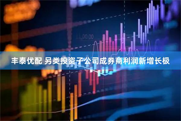 丰泰优配 另类投资子公司成券商利润新增长极